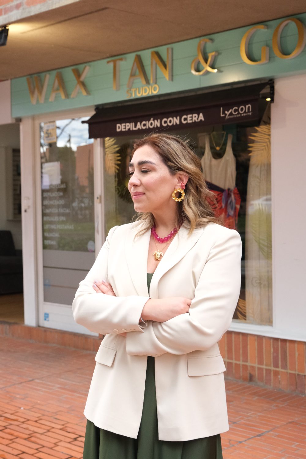 Fachada del estudio Wax Tan & Go
