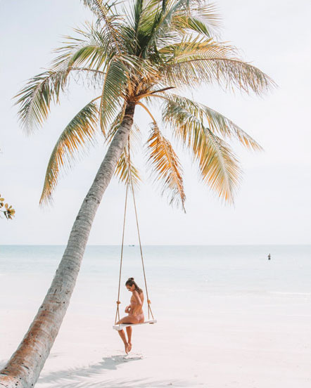 Girl at the beach